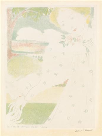 MAURICE DENIS Two color lithographs.